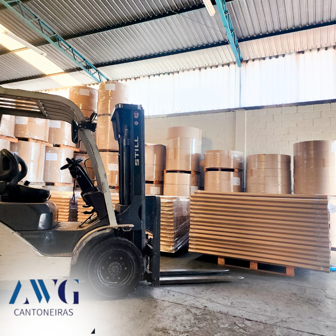 Cantoneira de papelão para embalagem