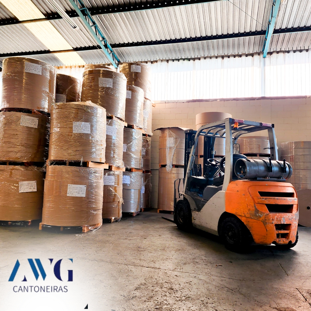 Cantoneira de papelão para embalagem