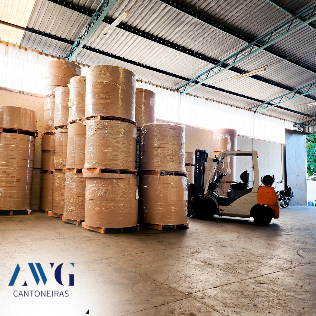 Cantoneira de papelão para embalagem